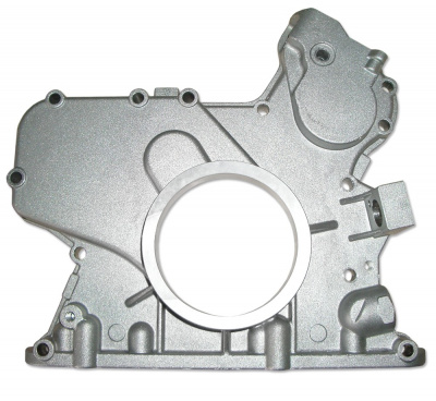 фото картер (крышка)  шестерен грм (isbe) 5289179, 5258751 4930847 