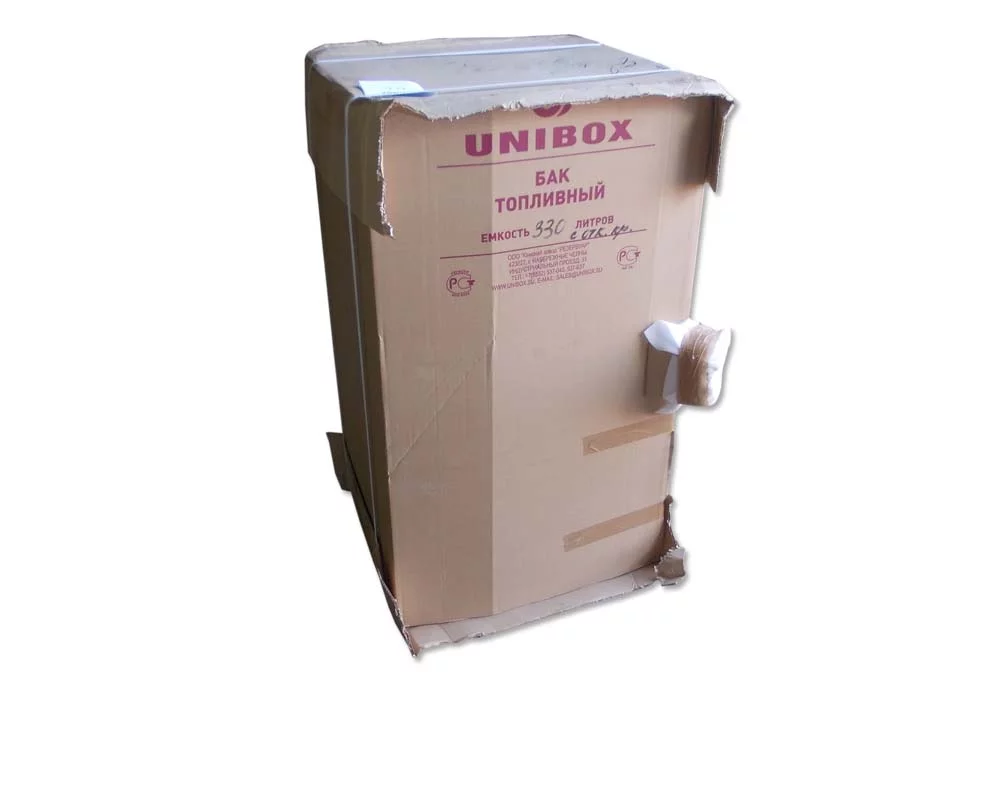 Бак топливный голый 300л.  790*660*660 (дл*выс*шир) низкая горловина, полуоборотная крышка / КМЗ - фото